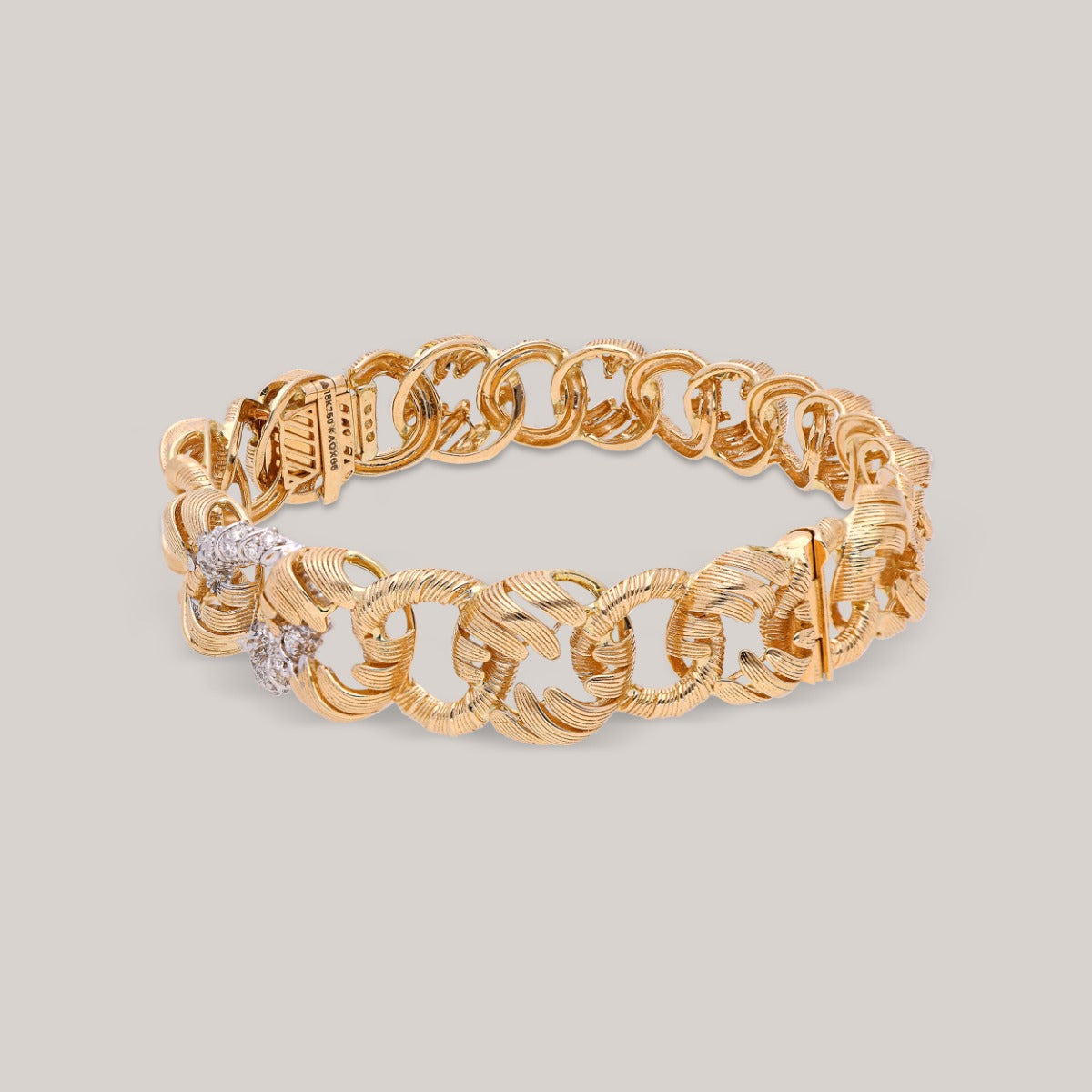 Shimmering Links Diamond Bracelet