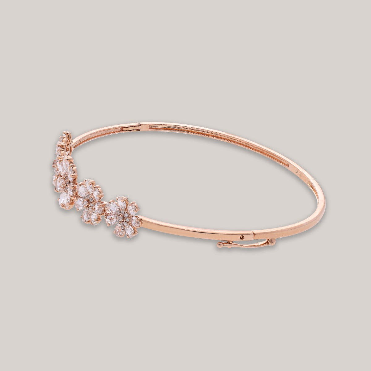Blossom Sparkle Diamond Bangle