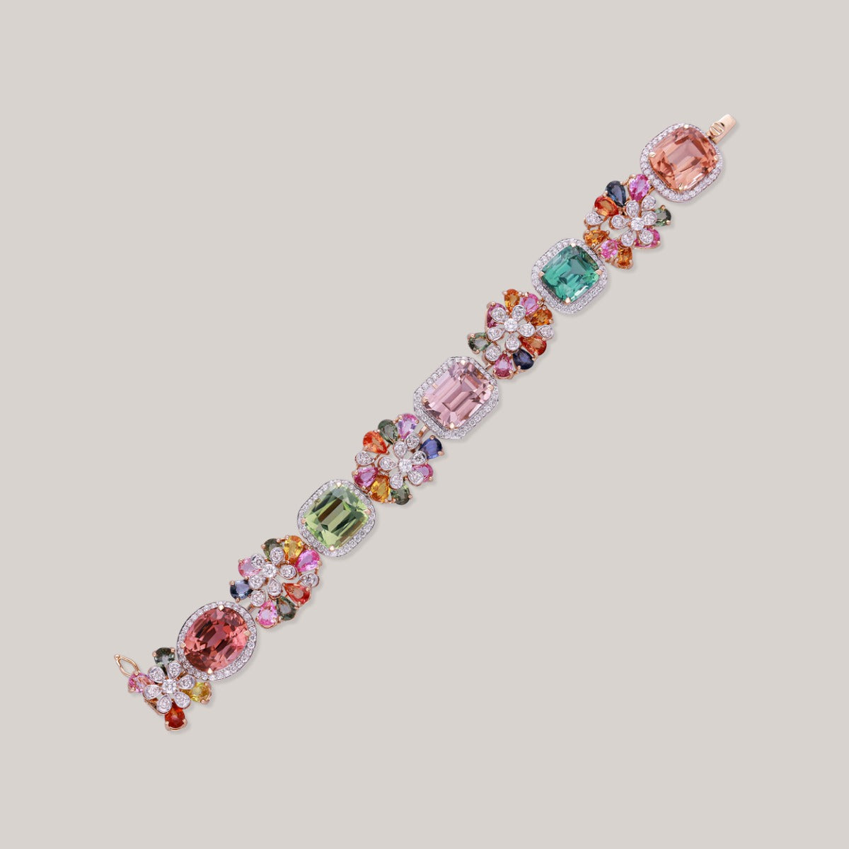 Rainbow Luxe Diamond Bracelet
