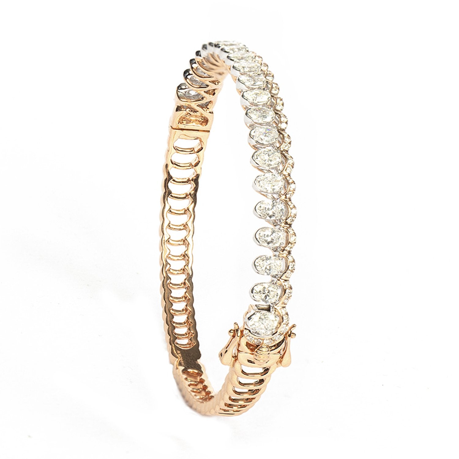 Glinting Diamond Bangle