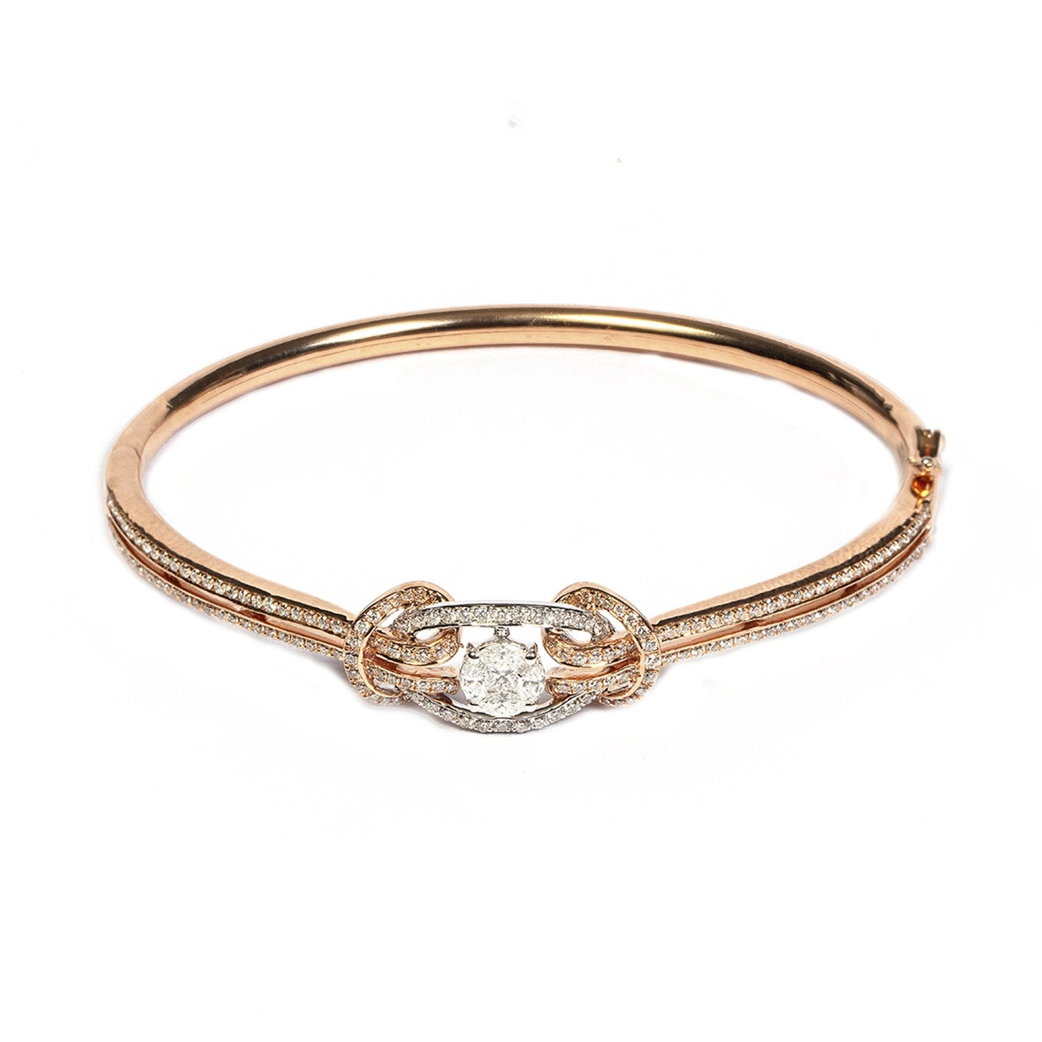 Clutched Diamond Bracelet
