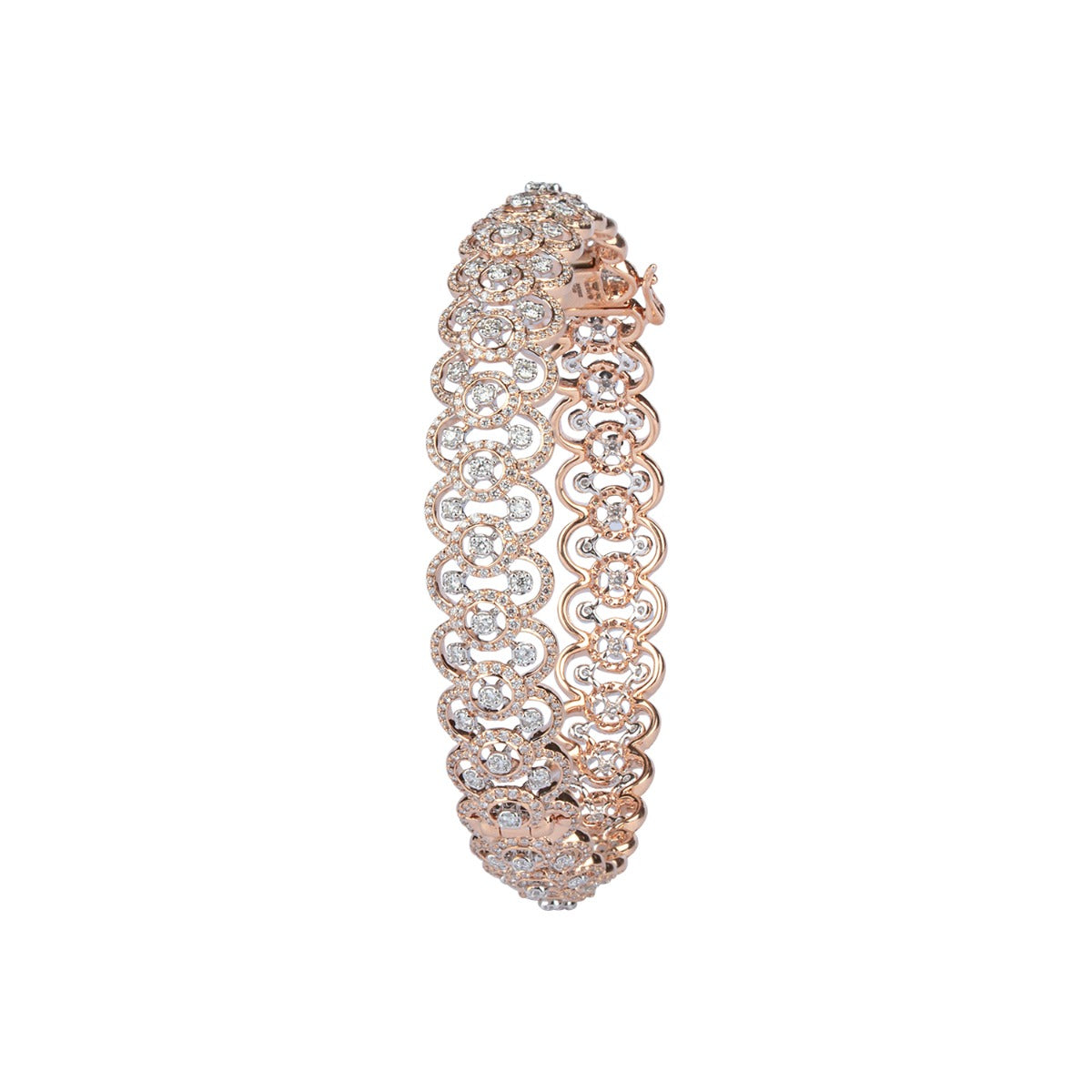 Cluster Diamond Bangle