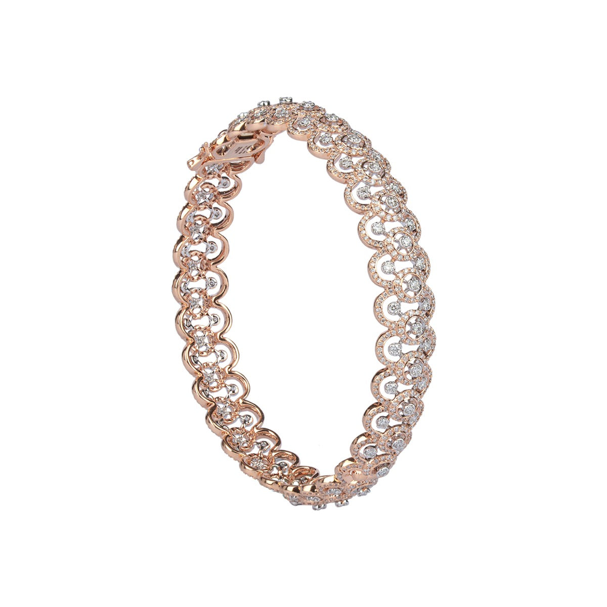 Cluster Diamond Bangle