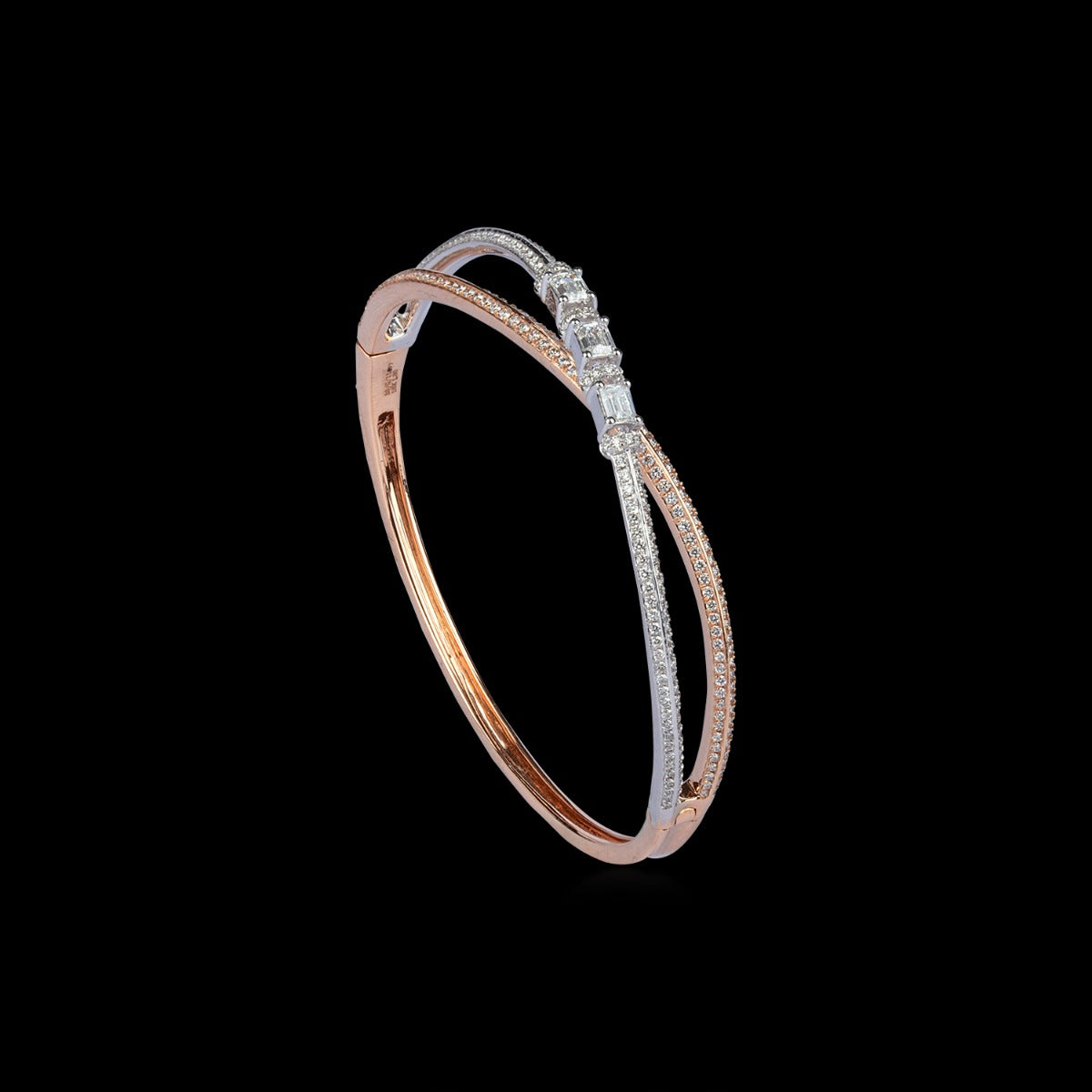 Cross Magic Diamond Bangle