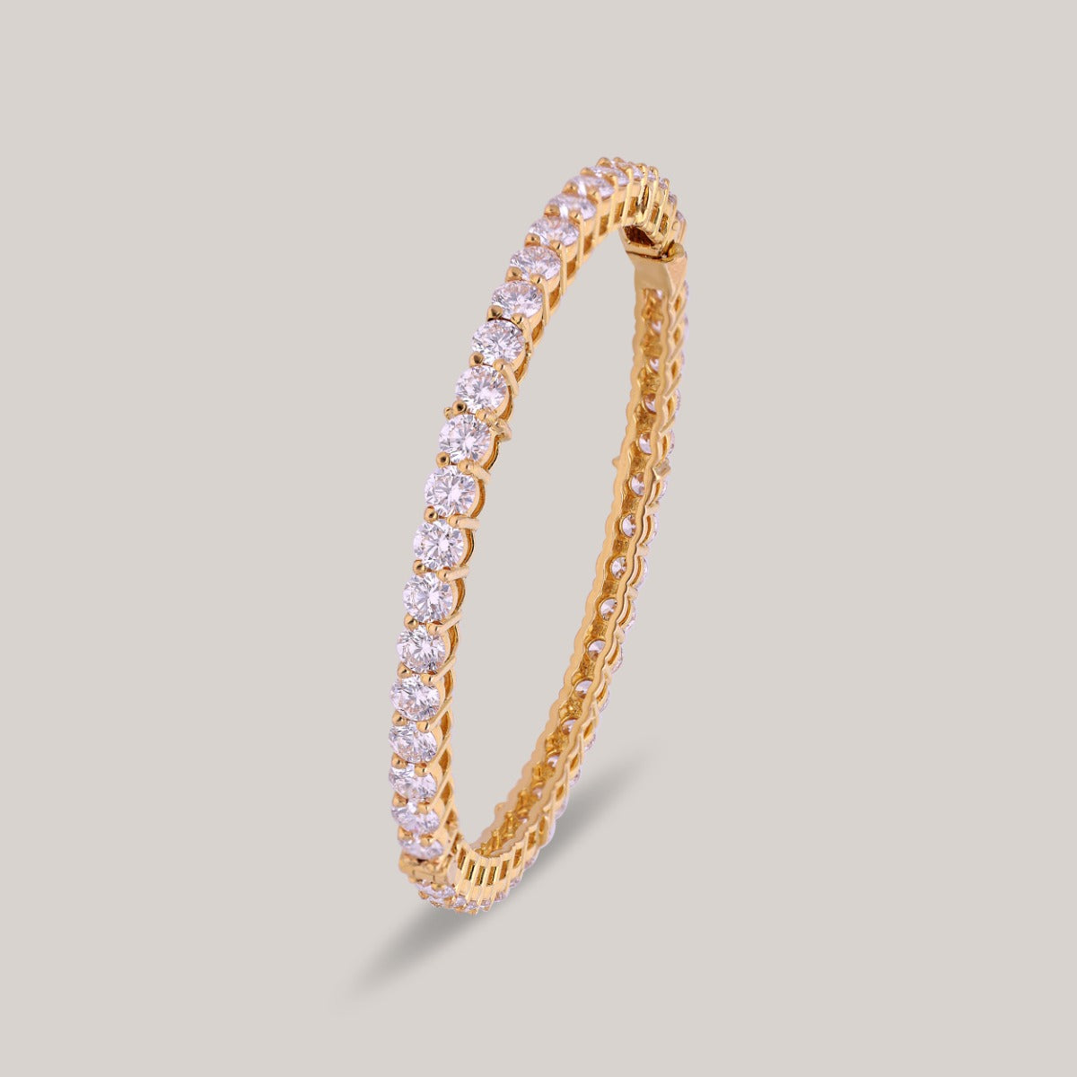 Forever Gleam Diamond Bangle