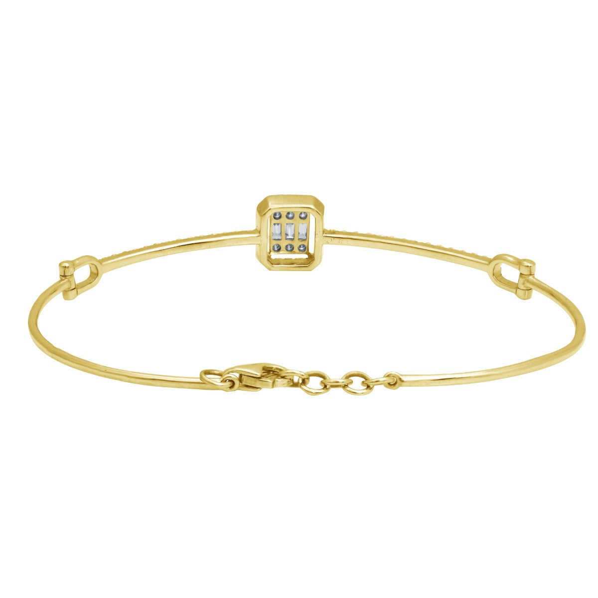Square Garden Diamond Bracelet