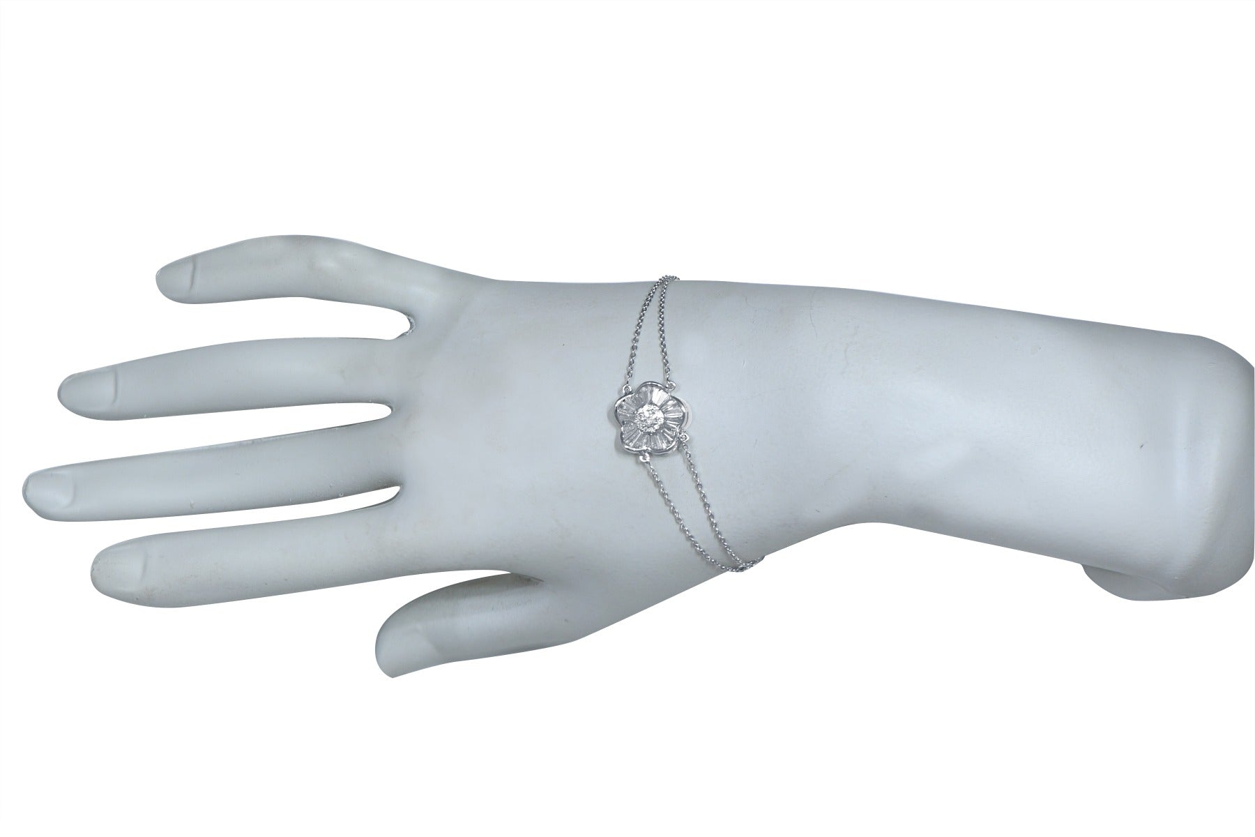 Blooming Petals Diamond Bracelet
