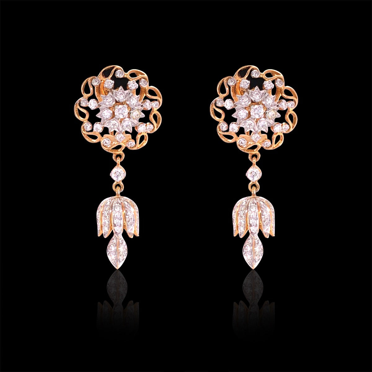 Chandelier Dazzle Diamond Earrings