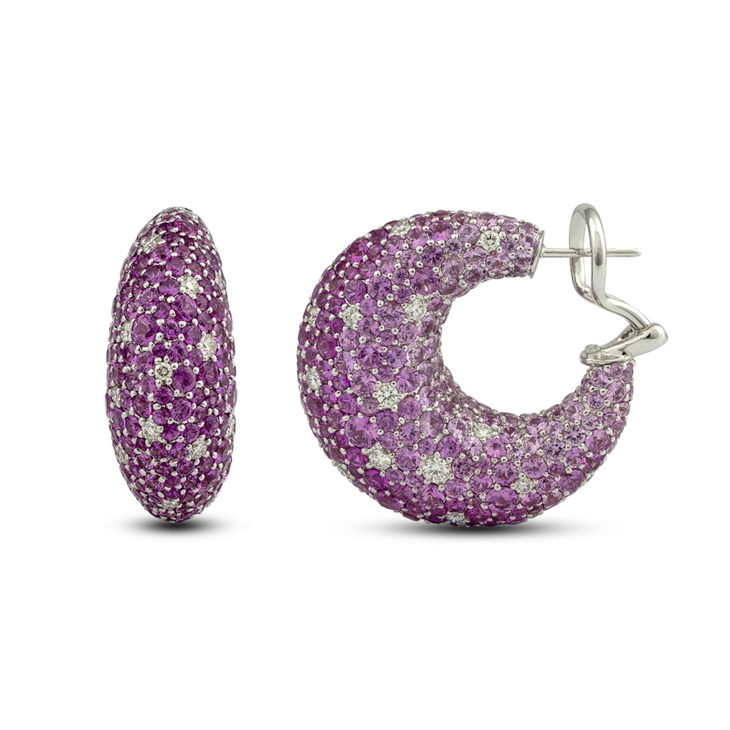 Glinting Diamond Earrings