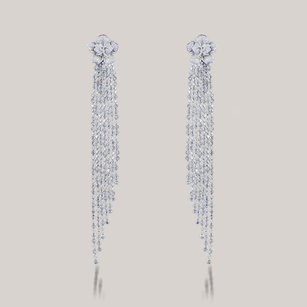 Waterfall Diamond Dangler Earrings