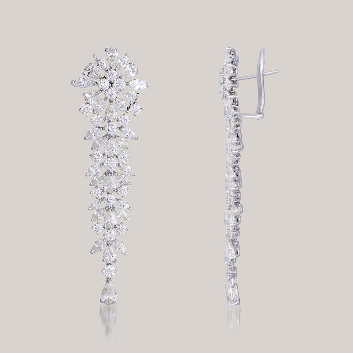 Classy Diamond Danglers