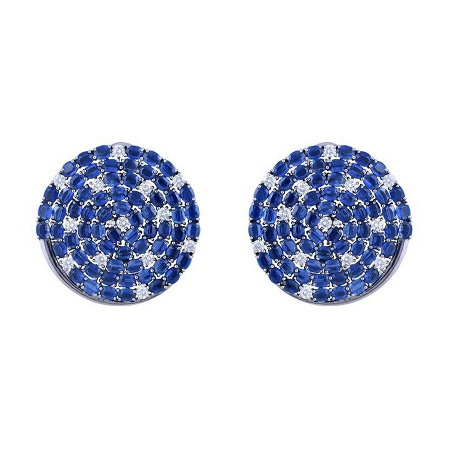 Zimri Gemstone Diamond Earrings