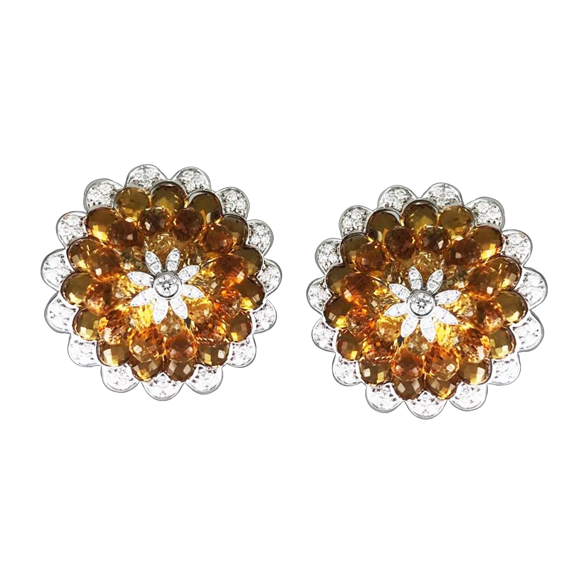 Orotund Stud Diamond Earrings