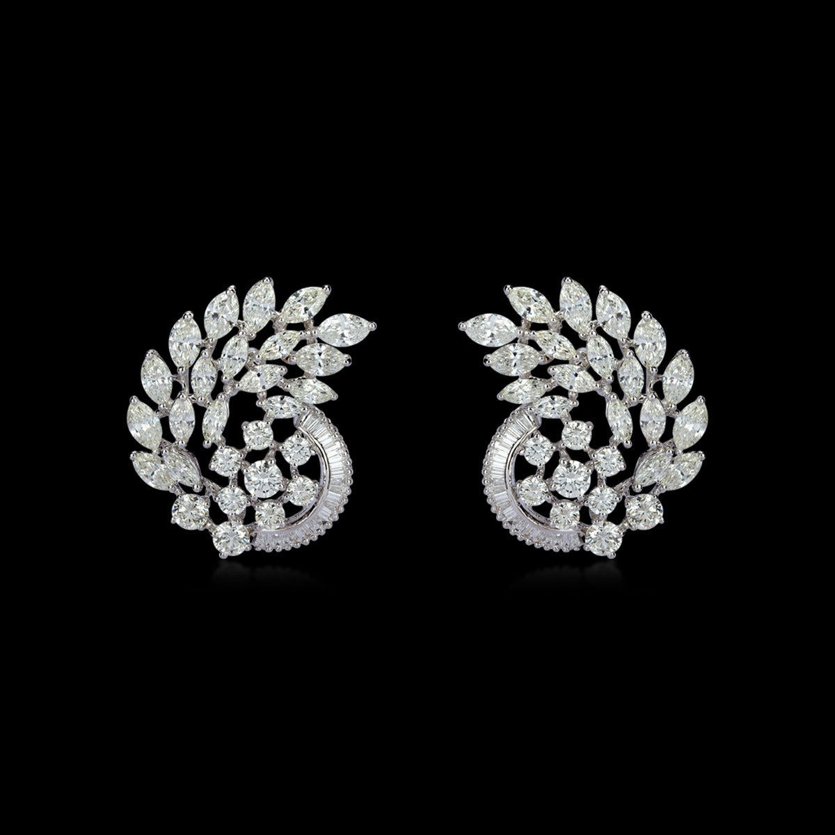 Tuna Diamond Earrings