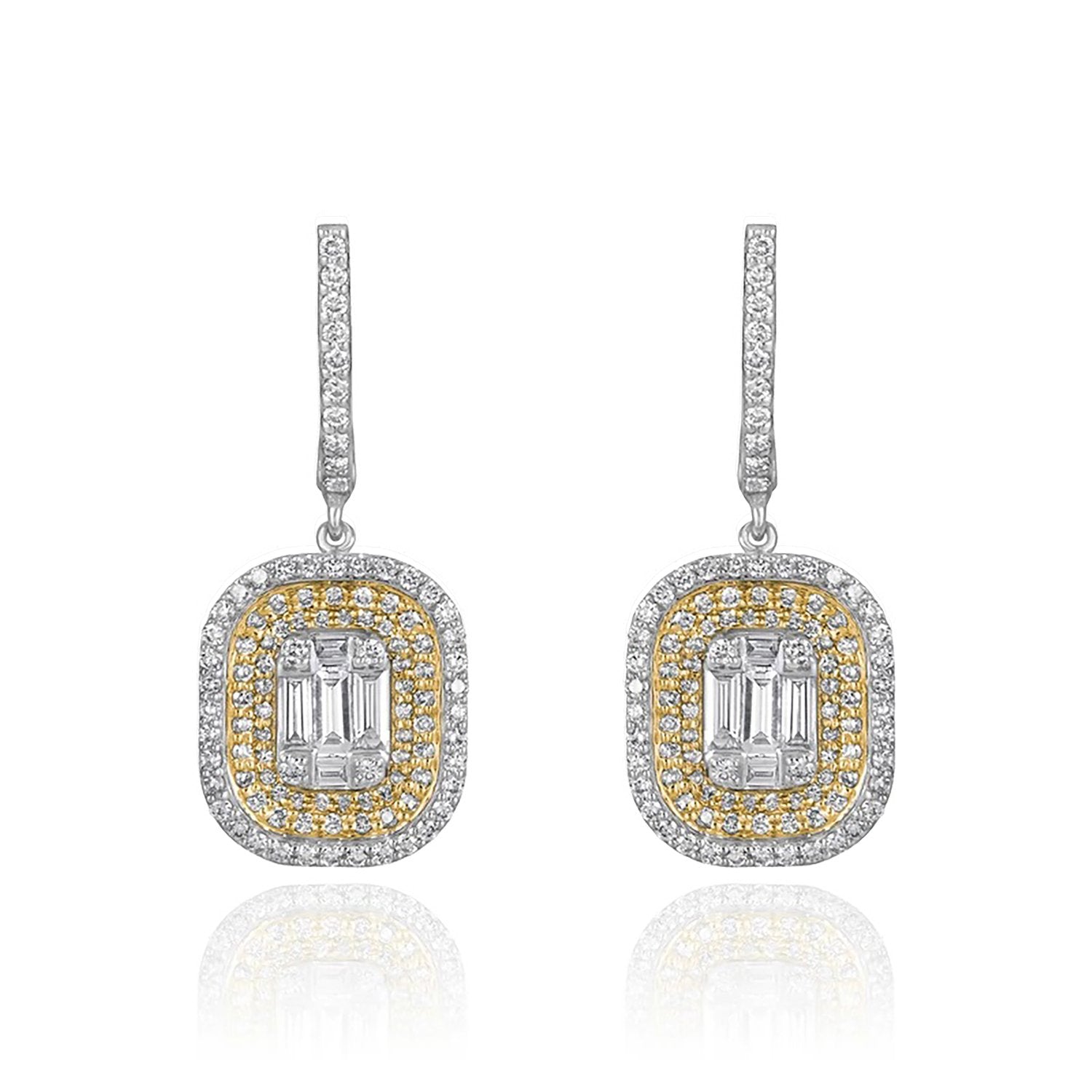 Crux Clutch Diamond Earrings