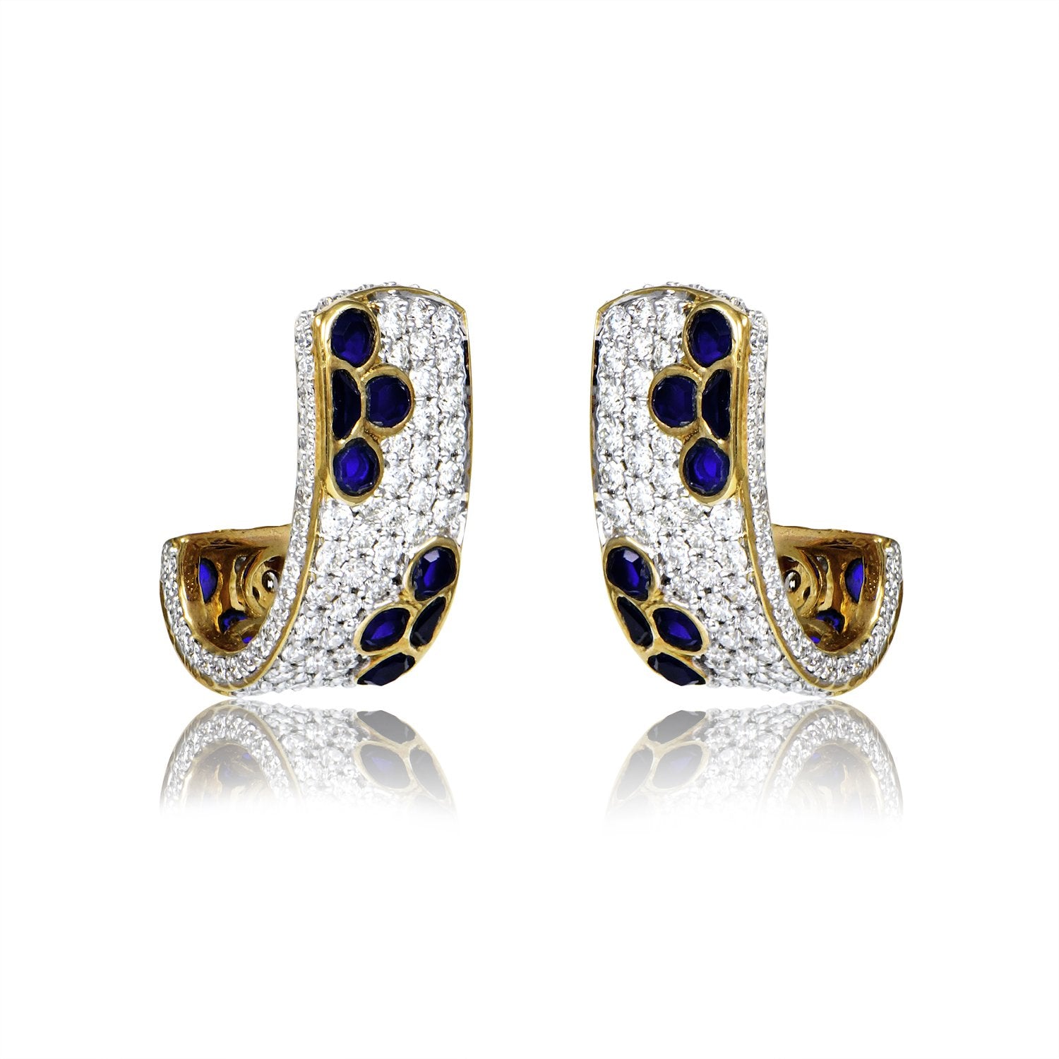 Alluring Semi Diamond Earrings