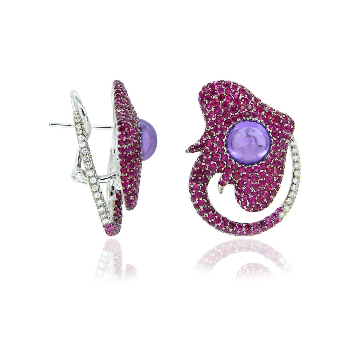 Interwind Diamond Earrings