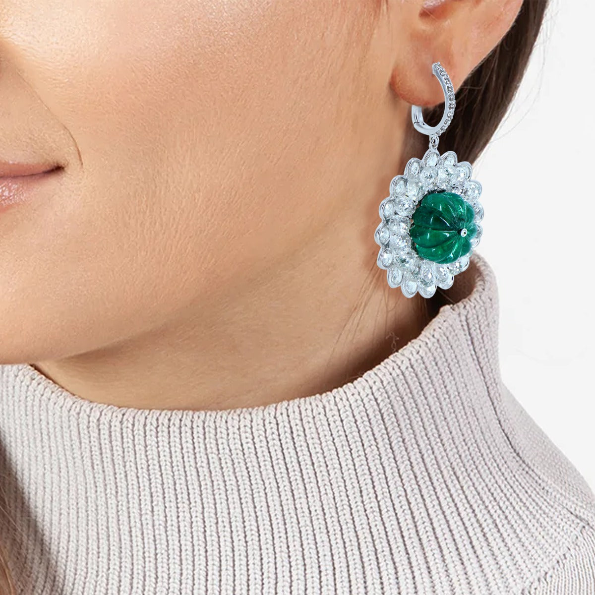 Diana Shine Gemstone Earrings