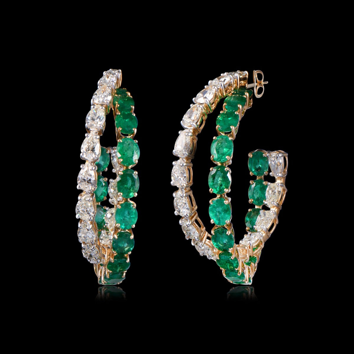 Gamora Loop Diamond Earrings