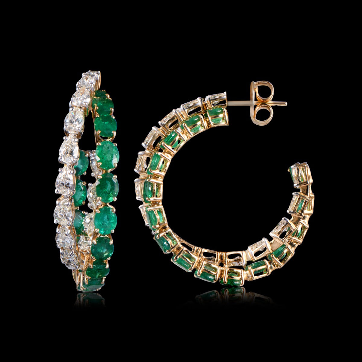 Gamora Loop Diamond Earrings