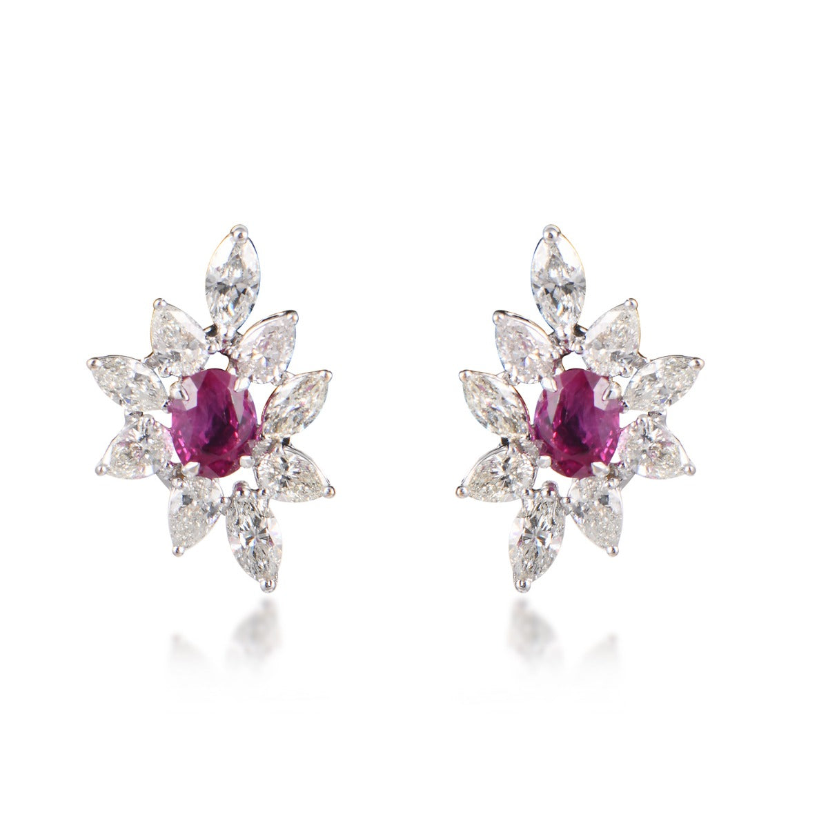 Prairie Star Diamond Earrings