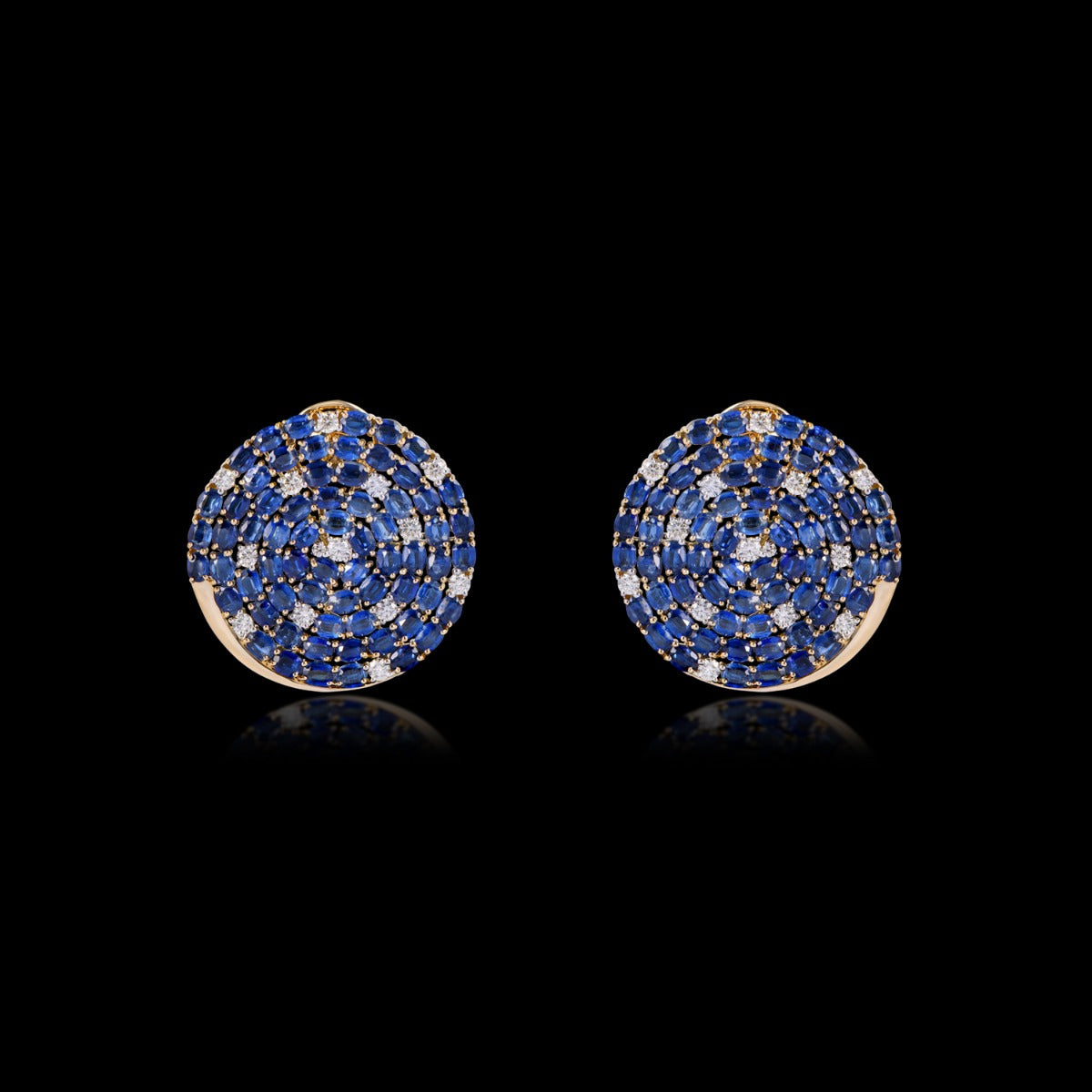 Kyanite Celestial Diamond Earrings