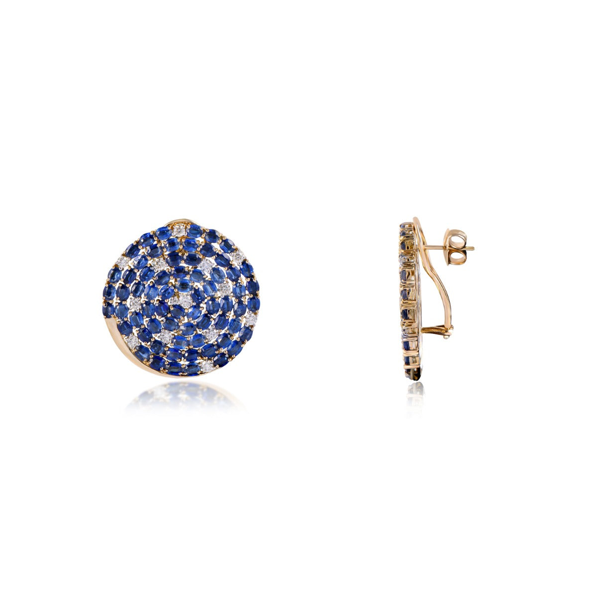 Kyanite Celestial Diamond Earrings