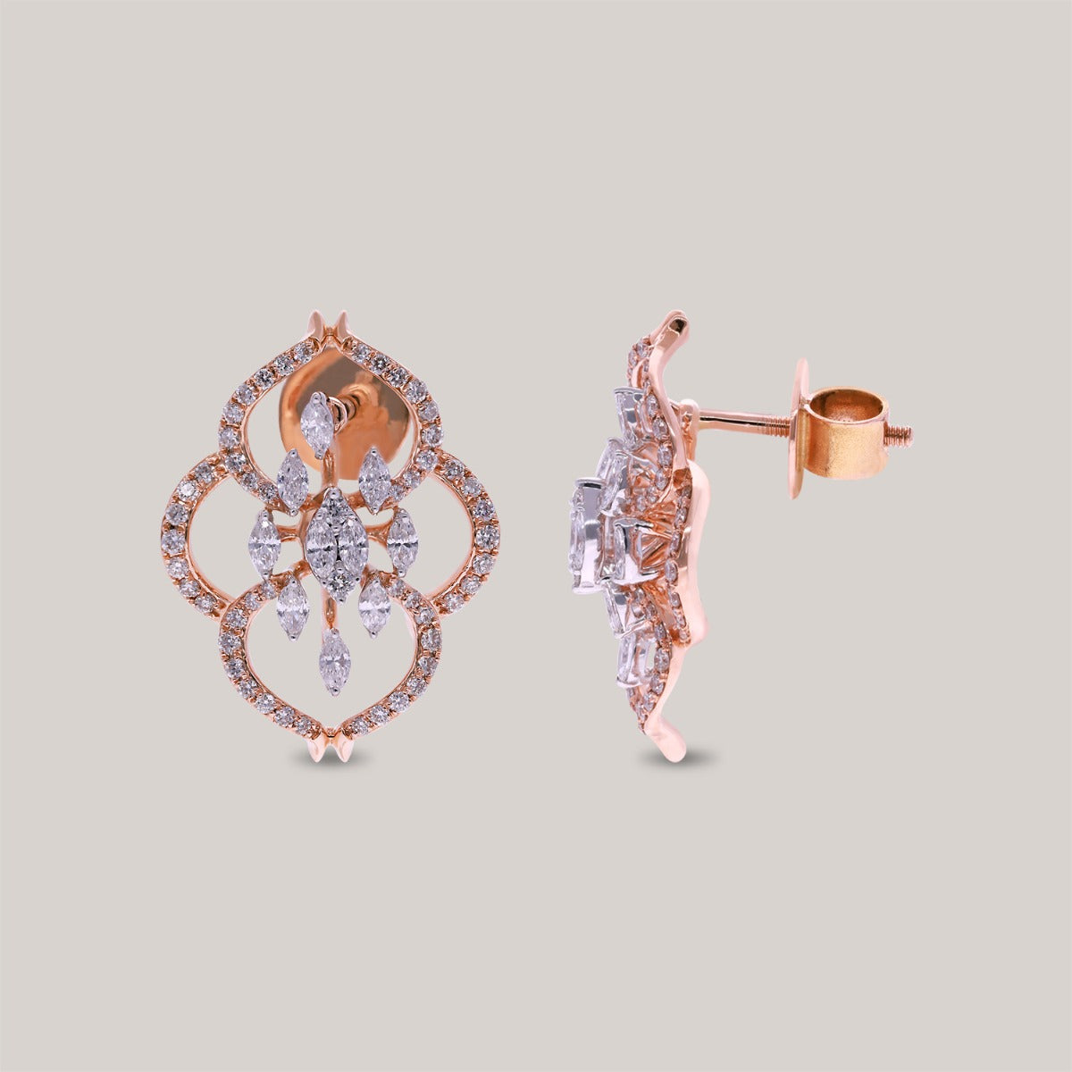 Vanessa Stud Diamond Earrings