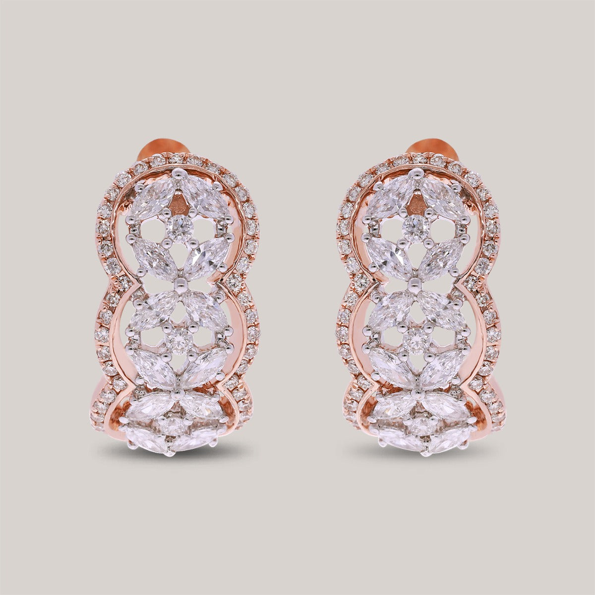 Fergie Stud Diamond Earrings