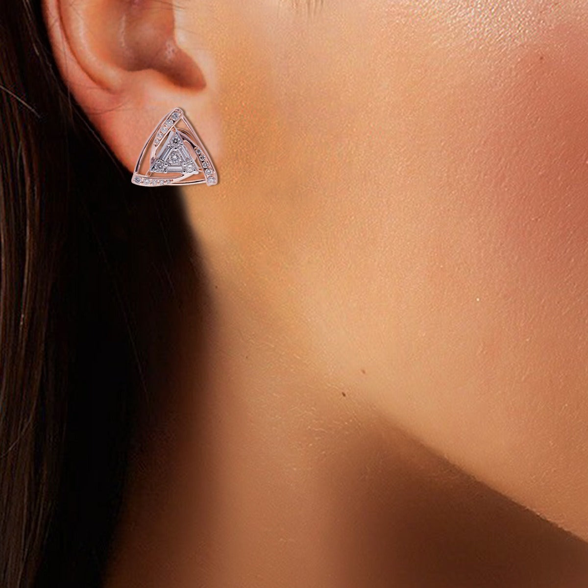 Alba Diamond Earrings