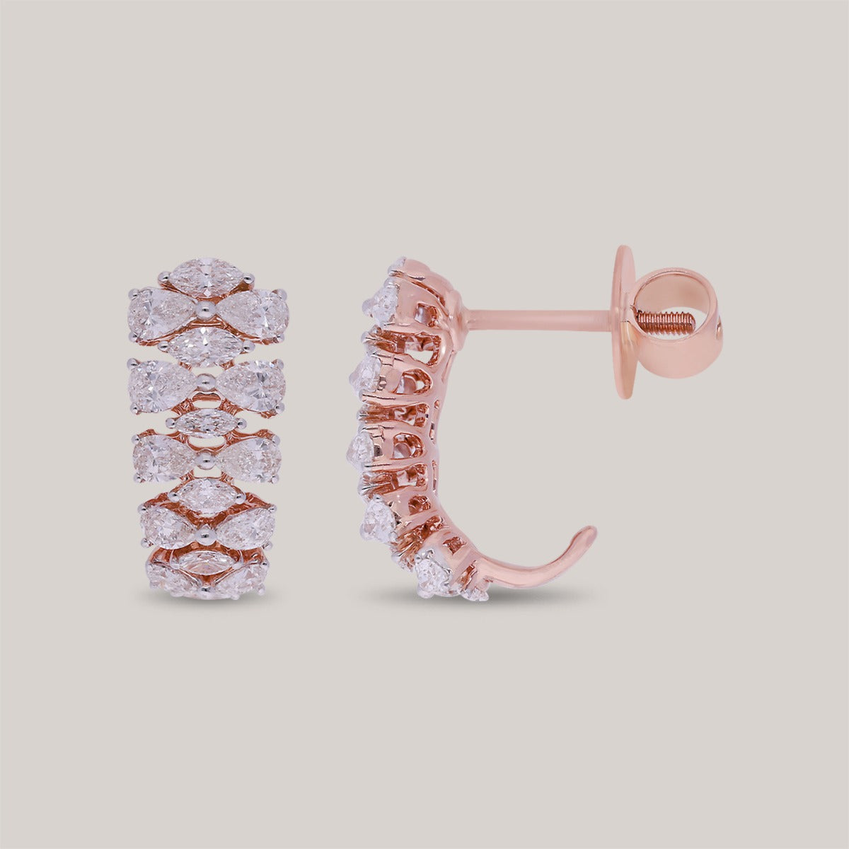 Edith Diamond Earrings