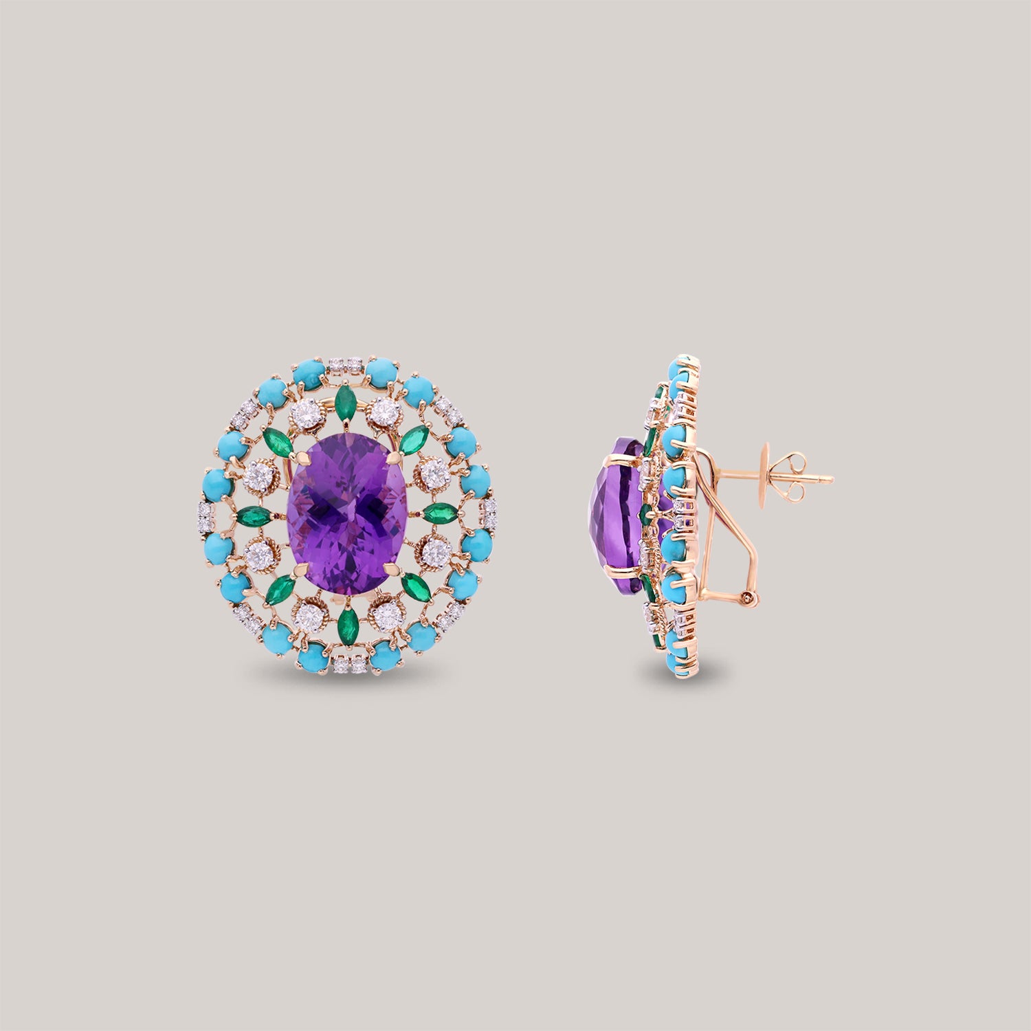 Blue Bliss Diamond Earrings