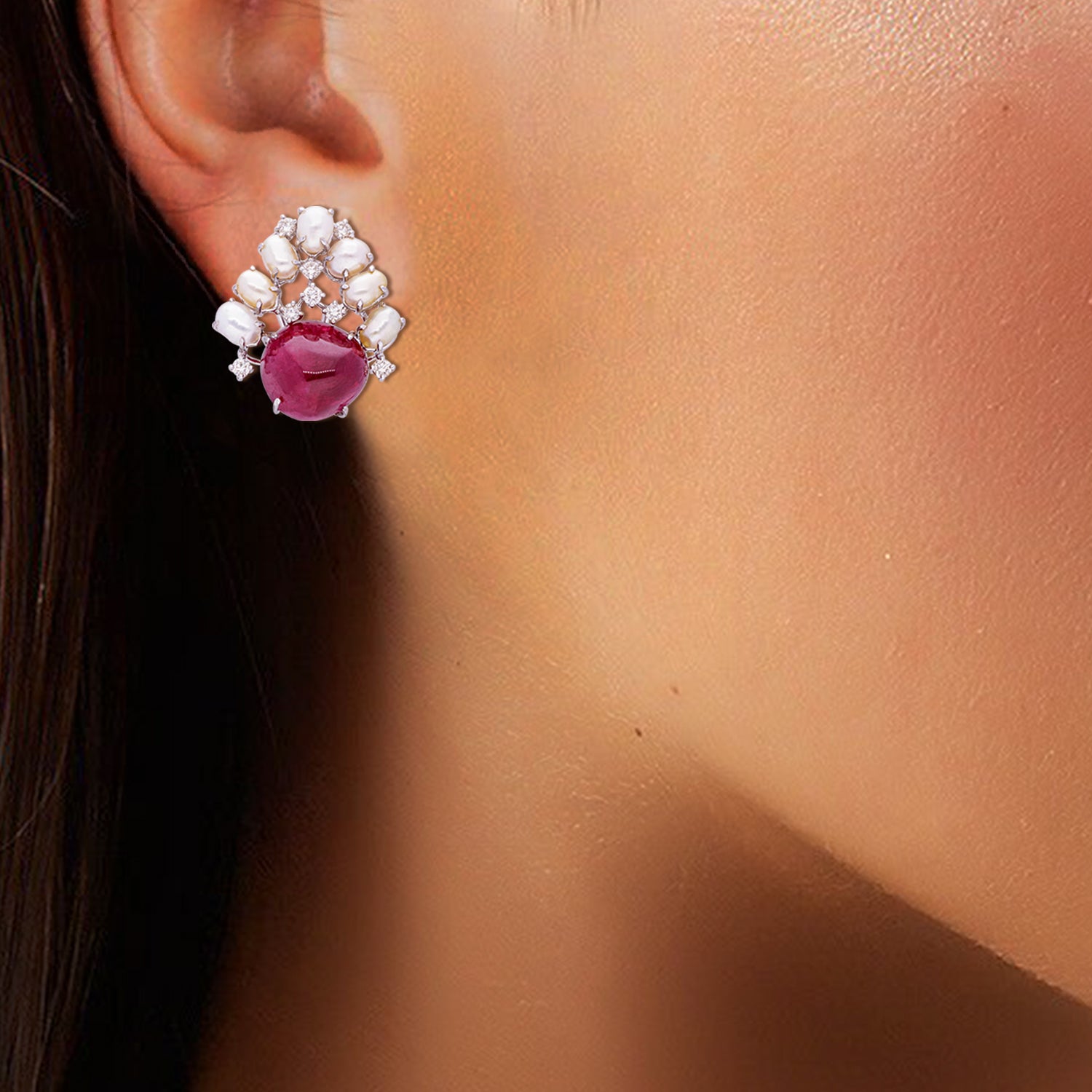Amala Diamond Earrings