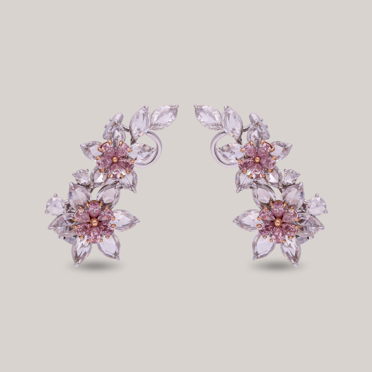 Sakura Diamond Earrings