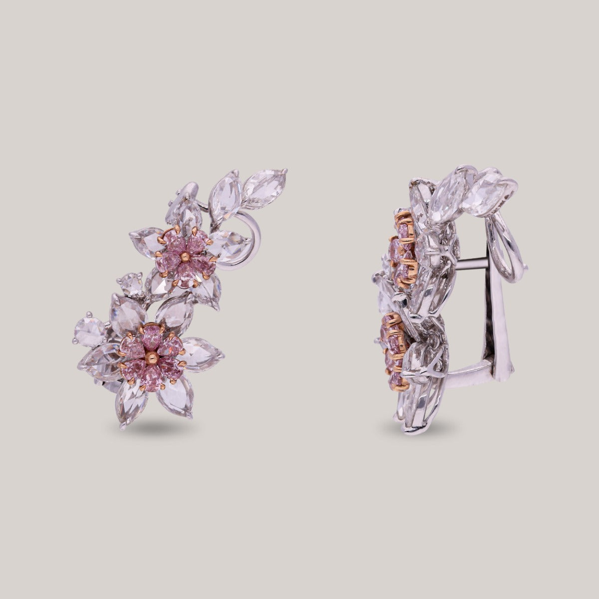 Sakura Diamond Earrings