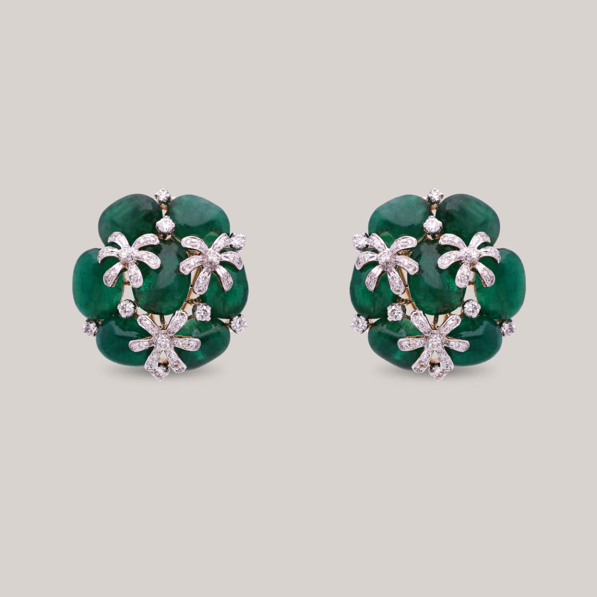 Green Marshes Diamond Earrings