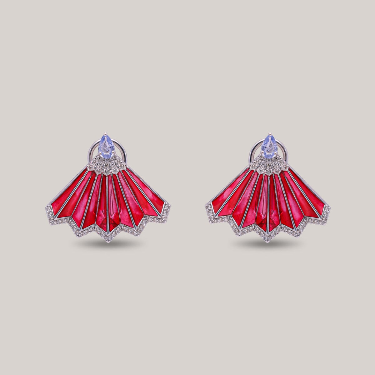 Larva Diamond Earrings