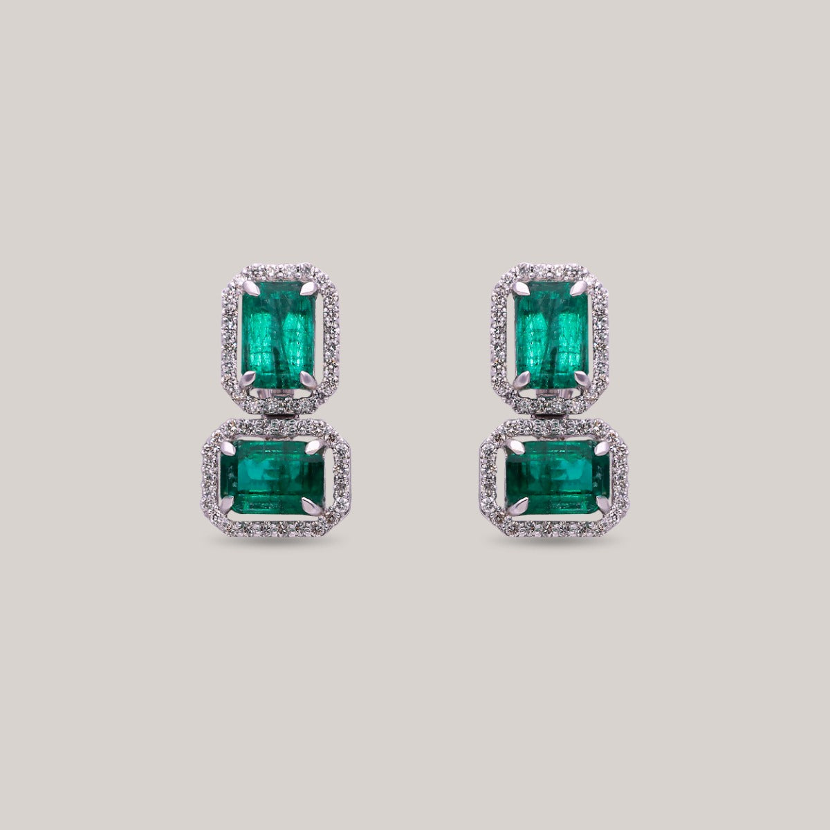 Verdant Diamond Earrings