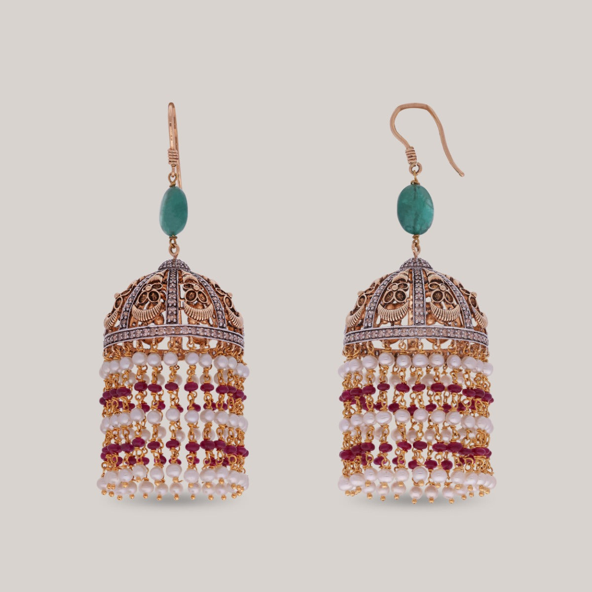 Royal Radiance Diamond Jhumka