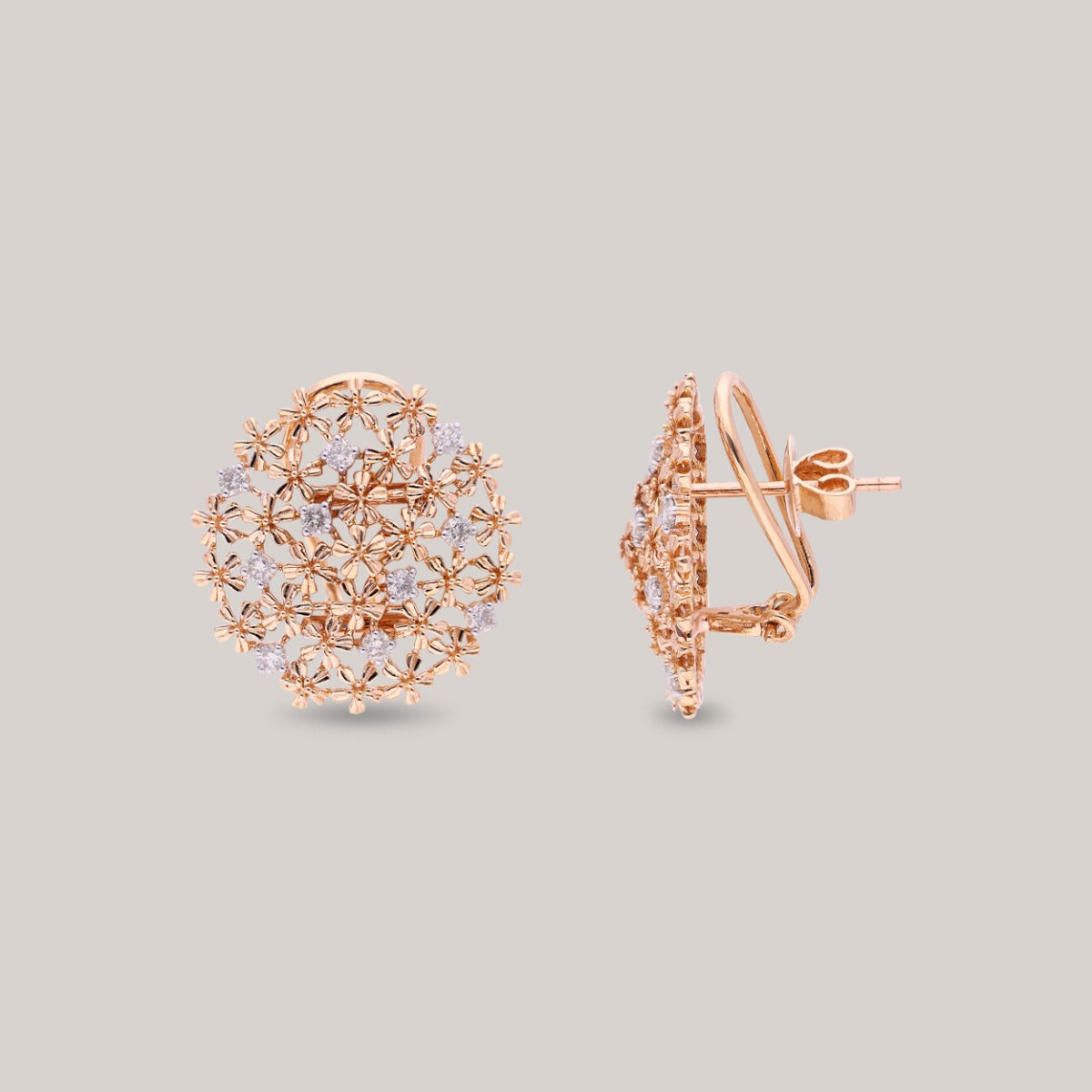 Starlit Grace Diamond Earrings