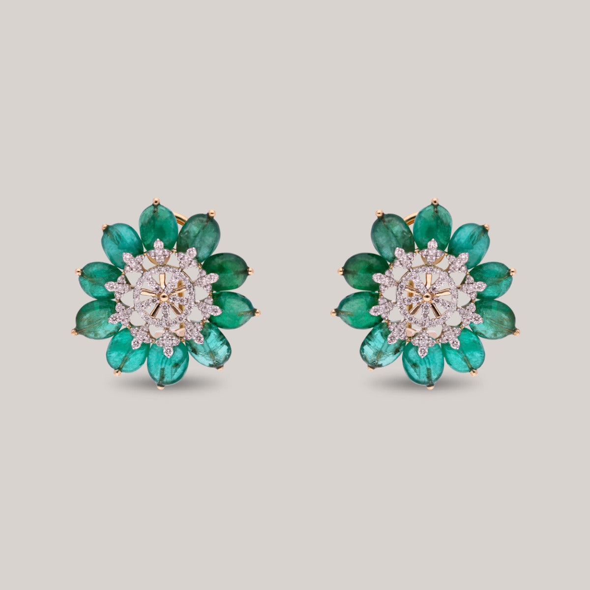 Evergreen Sparkle Diamond Earrings