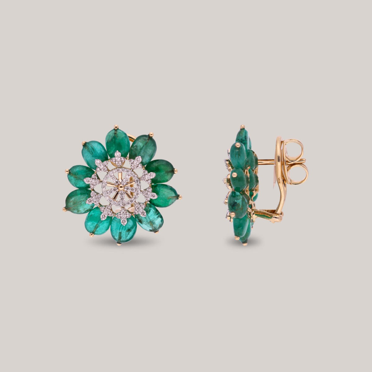 Evergreen Sparkle Diamond Earrings