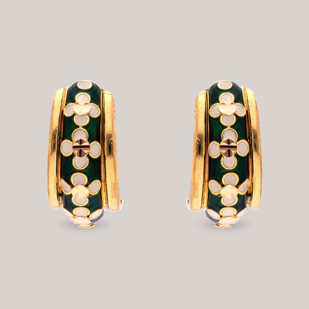 Secret Garden Gold Earrings