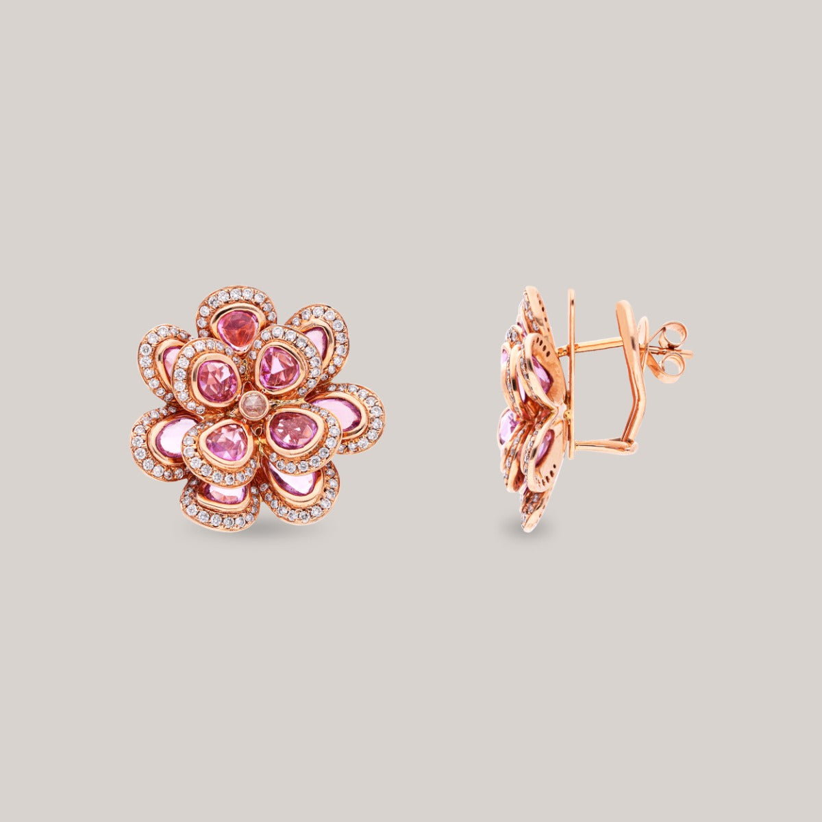 Blossoming Brilliance Diamond Earrings