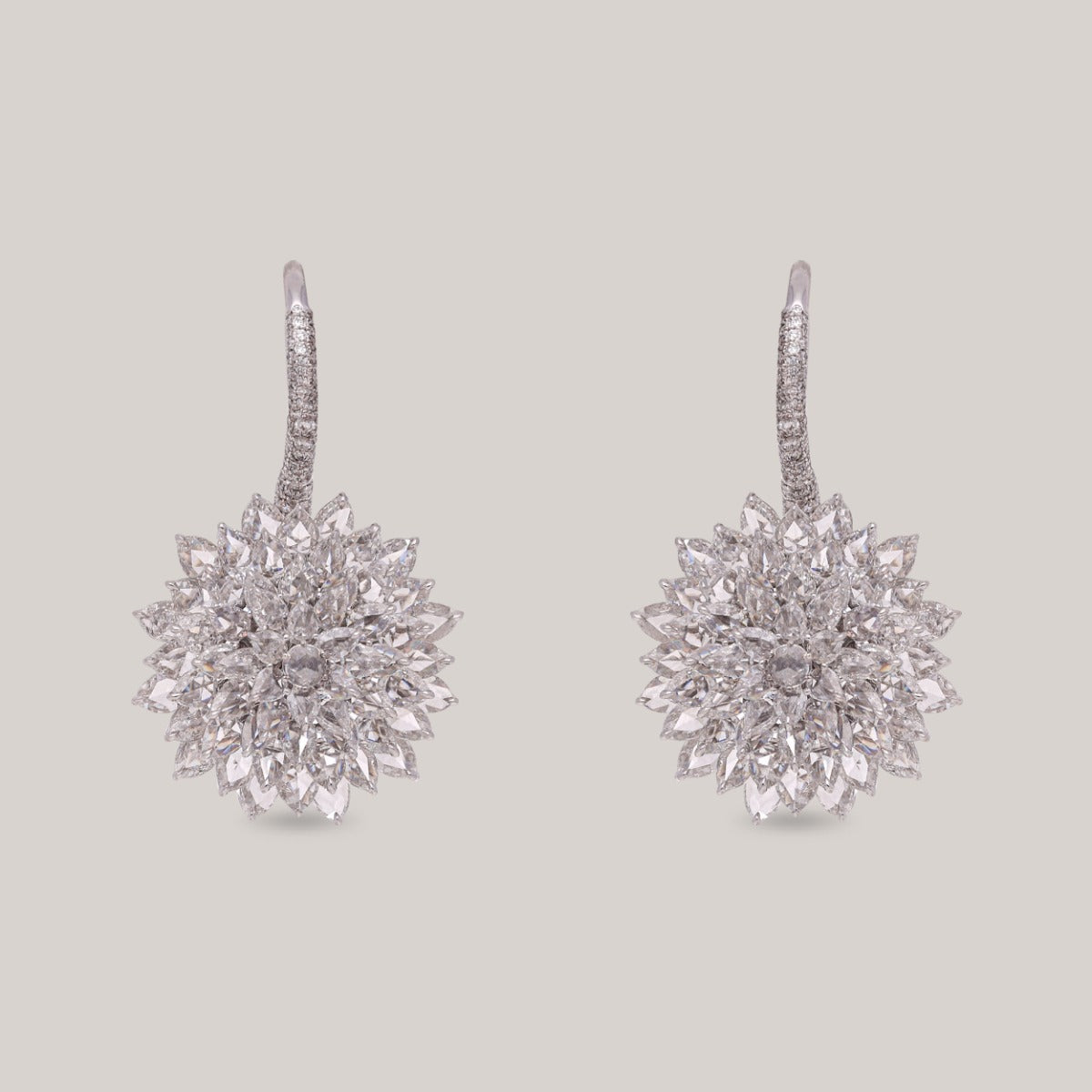 Bloom Spark Diamond Earrings