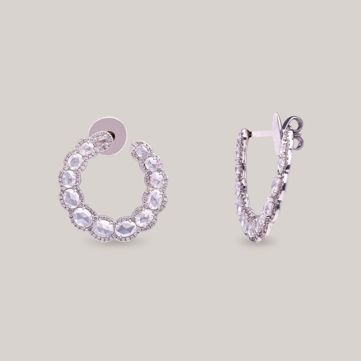 Celestial Orbit Diamond Earrings