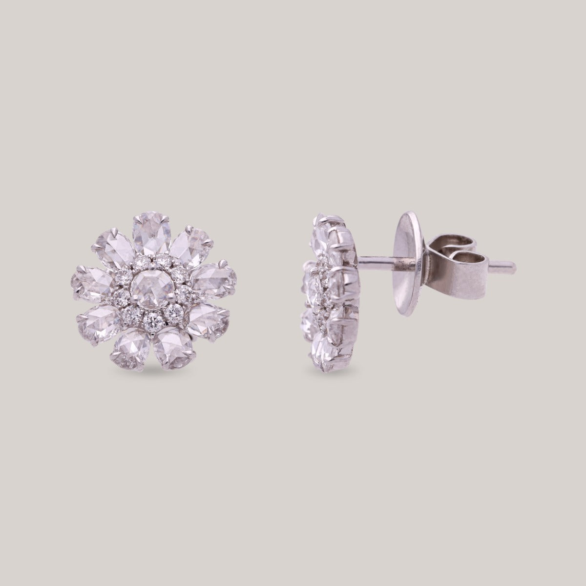 Prism Flora Diamond Earrings
