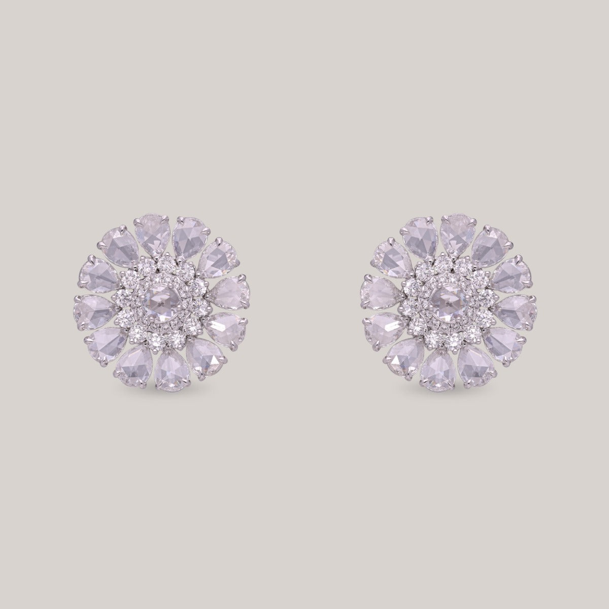 Crystal Harmony Diamond Earrings