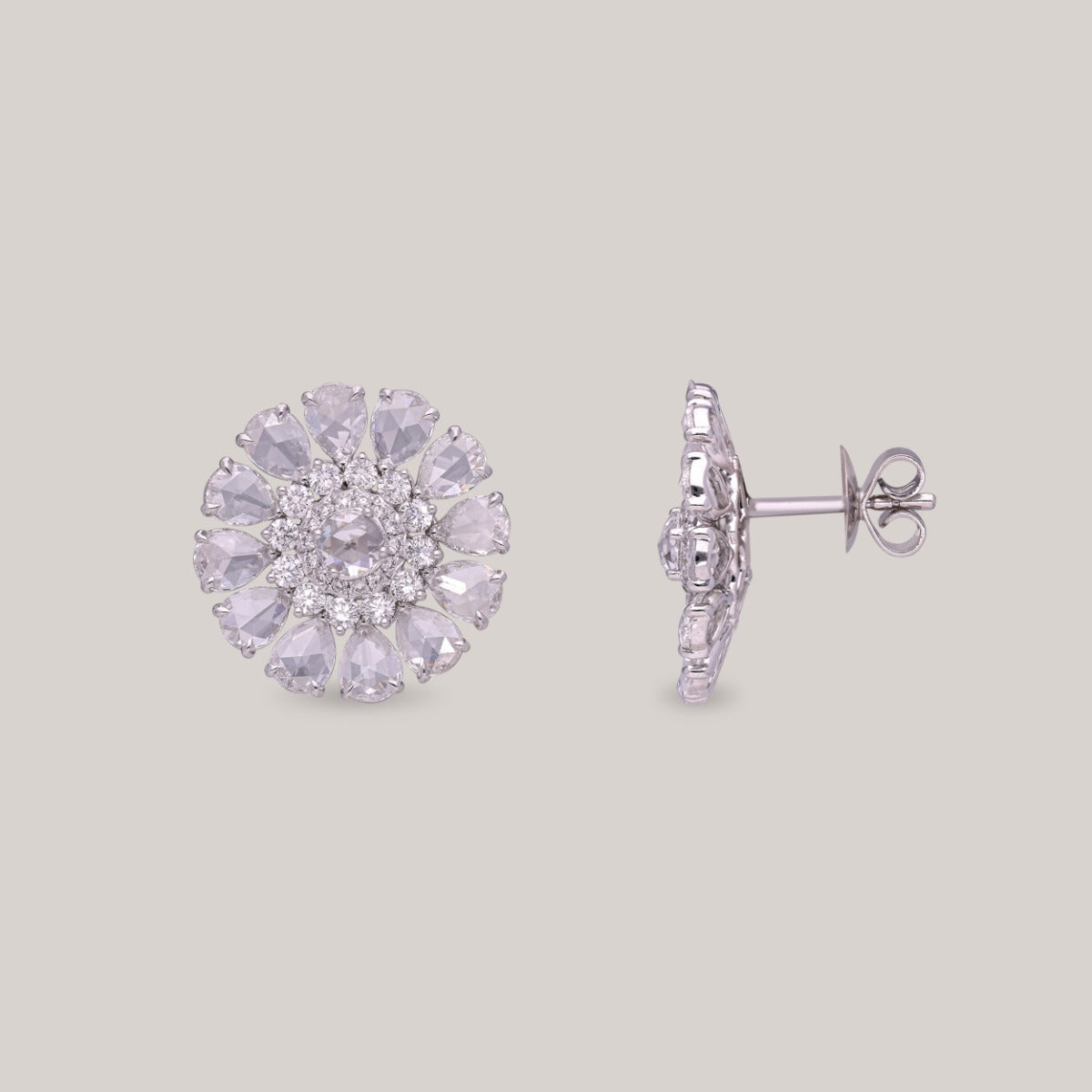 Crystal Harmony Diamond Earrings