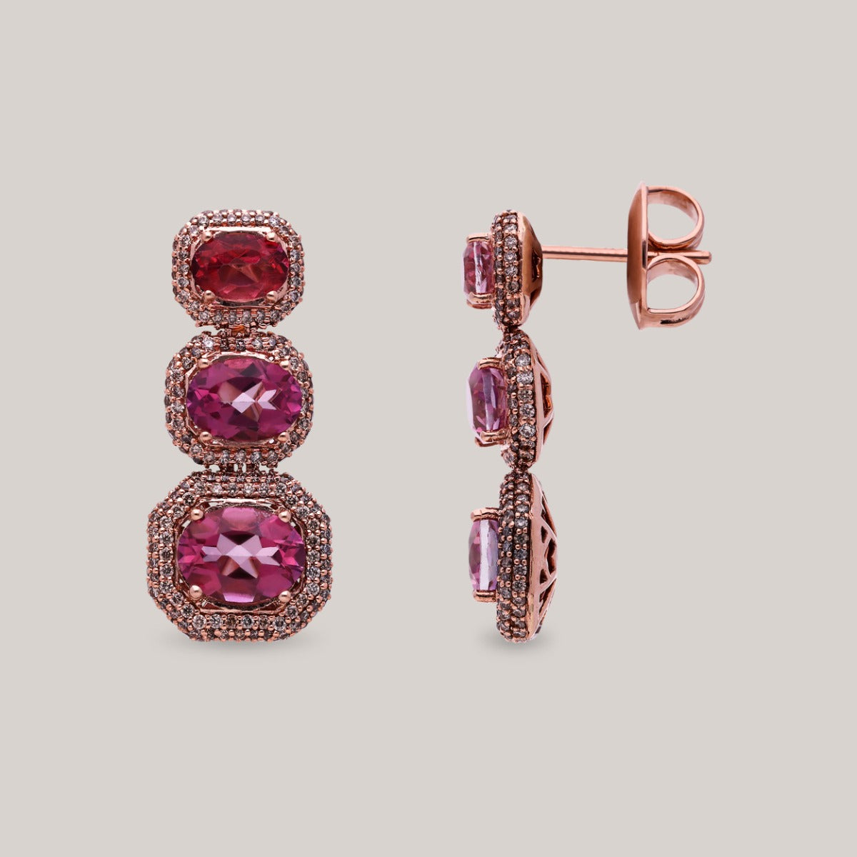 Aurora Blossom Diamond Earrings